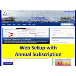 New Website with Annual Subscription