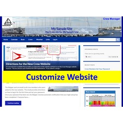 Customize Crew Manager Website